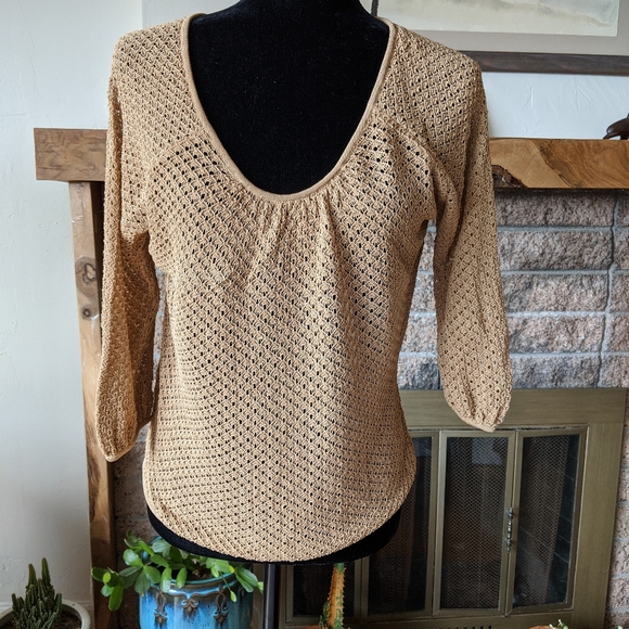 J. Jill Tops - Loose weave J. Jill top NWOT